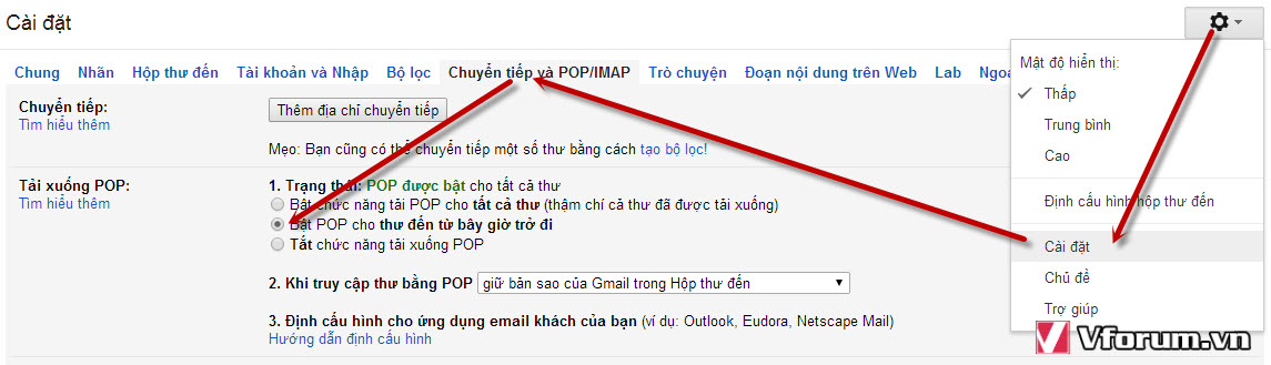 Cách cài đặt, add gmail vào outlook 2010 2007 2013 thành công