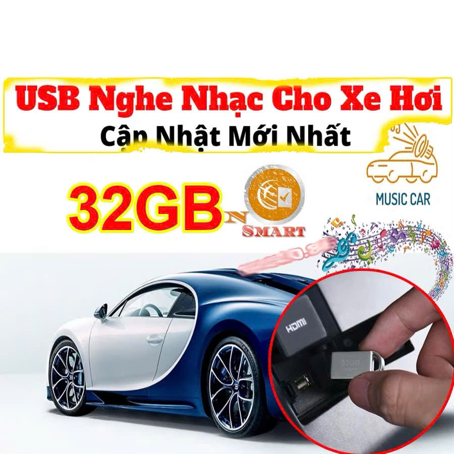 USB nghe nhạc trên ô tô chất lượng cao đầy đủ các thể loại hình và tiếng